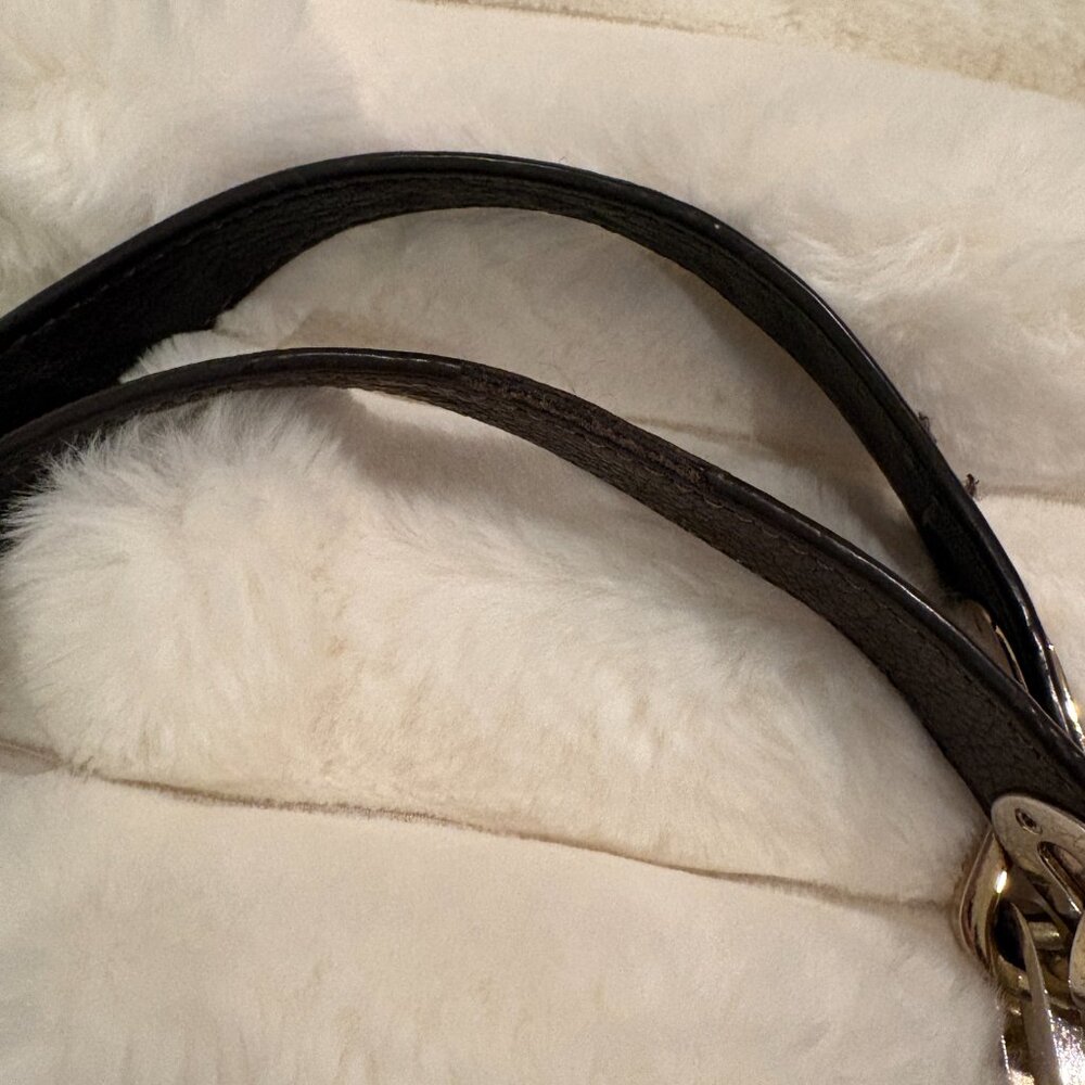 MICHAEL Michael Kors Fulton Brown Leather 3 Compartments Shoulder Bag Boho Chic - Picture 13 of 13